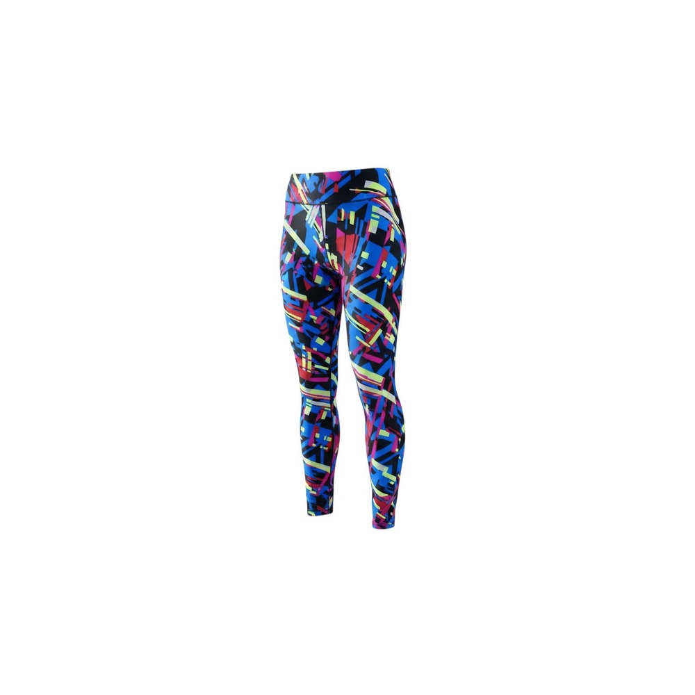 Flirtitude Active Workout Crop Leggings Womens L Multicolor Geometric Abstract